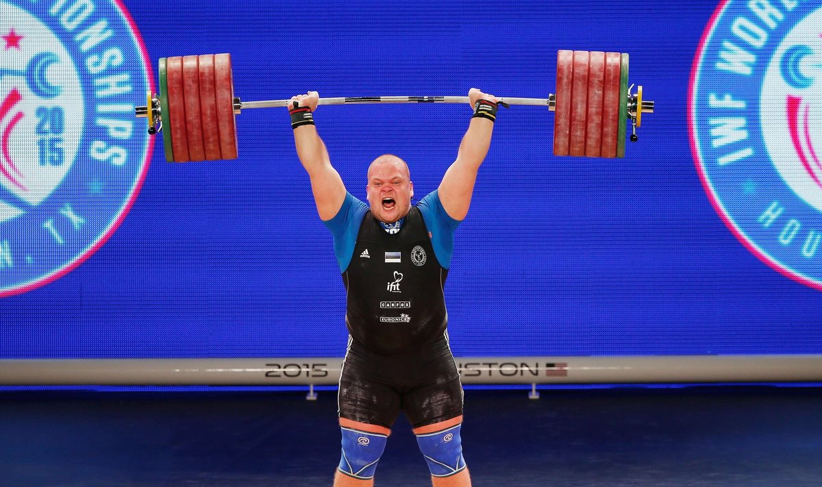 Võtmehetk: Mart Seim saab viimasel katsel jagu 248 kilost ja kerkib kaheksandalt kohalt kolmandaks.