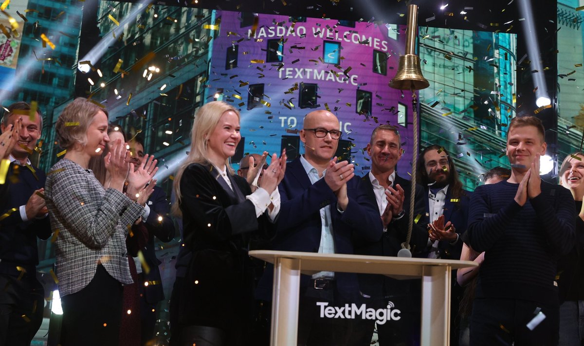 TextMagic jõudis börsile 2021. aasta detsembris.