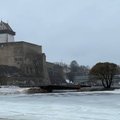 Запрещен выход на лед реки Нарва и Нарвского водохранилища: лед слишком тонкий