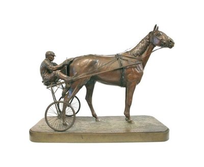 PARIM SKULPTUUR: 1908. aasta Londoni olümpiavõitja jahilaskmises Walter Winans tuli 1912. aastal esimesesks olümpia­­võtijaks skulp­tuuris.