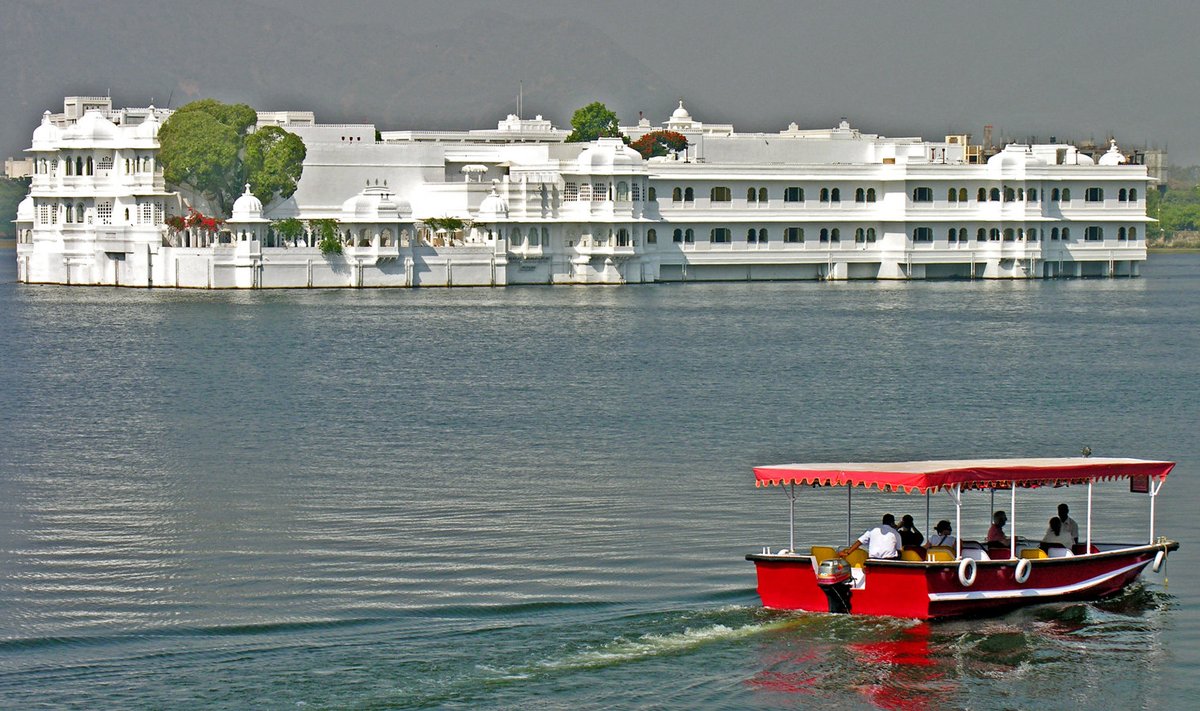 Hotell Taj Lake Palace.