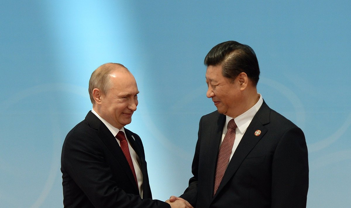 President Xi koos sõber Putiniga.