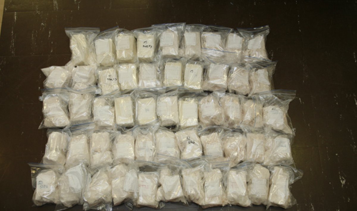 Politsei konfiskeeritud amfetamiin