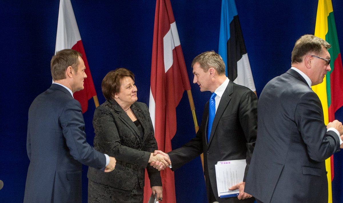 Täna kohtusid Tallinnas Baltimaade ja Poola peaministrid.