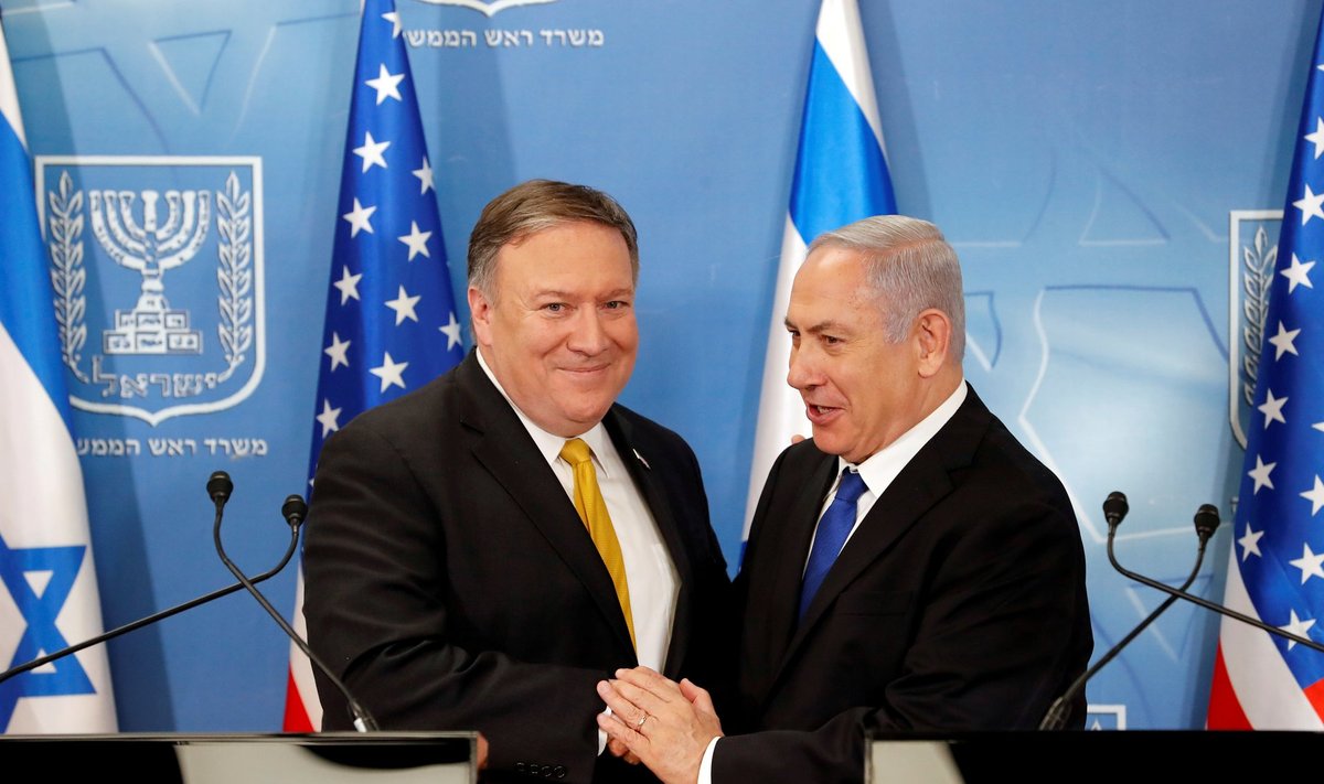 Mike Pompeo ja Benjamin Netanyahu