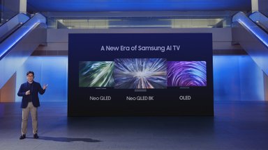 Uusi tooteid: Samsung esitles  AI-ga varustatud telereid ja ribakõlareid