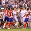 VIDEO | Atletico kõmmutas hooajaeelses treeningmängus linnarivaalile Realile suisa seitse väravat, väljakul puhkes suur rüselus