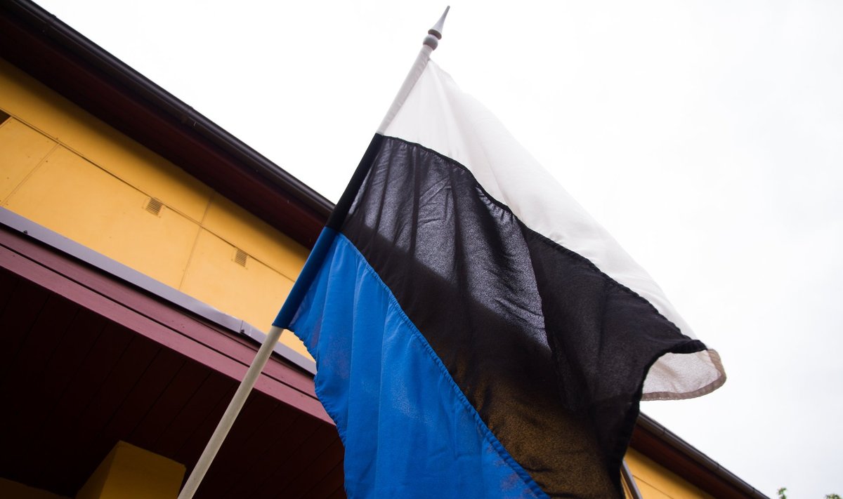 Tagurpidi Eesti lipp