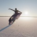 LUMMAV VIDEO | Iluuisutaja Johanna Allik näitas merejääl, milline näeb välja talvine paradiis