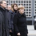 EESTI PÄEVALEHT ja DELFI BERLIINIS: Berliini terroripaika külastas silmatorkavalt rusutud Angela Merkel