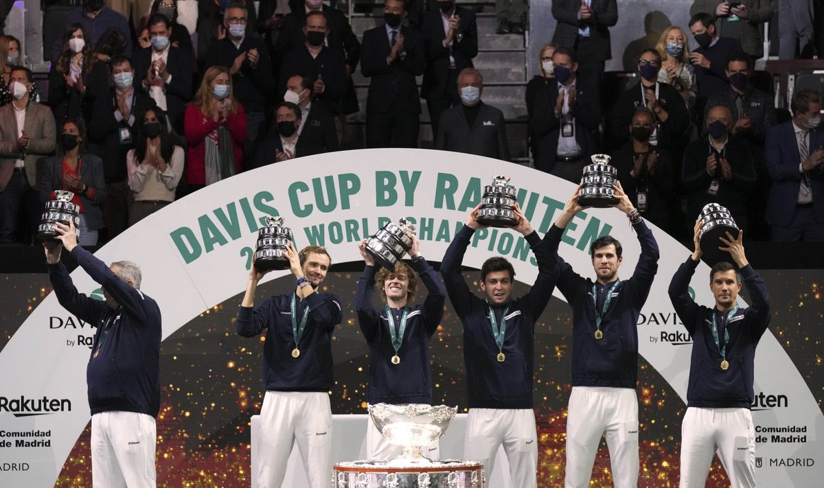 Venemaa võitis eelmisel aastal nii meeste Davis Cupi kui ka naiste Billie Jean King Cupi (endine Fed Cup).