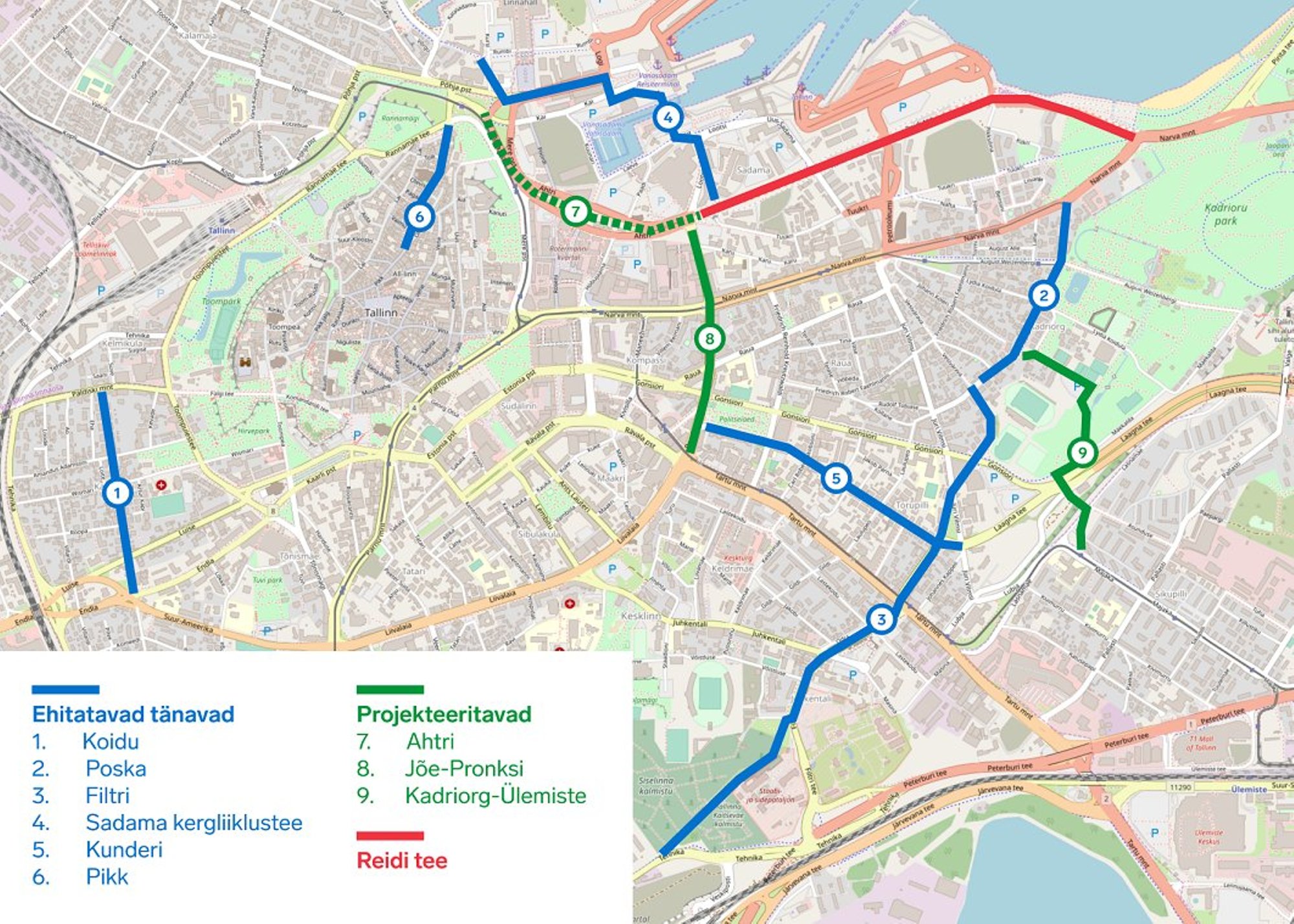 Карта велосипедных дорожек в спб