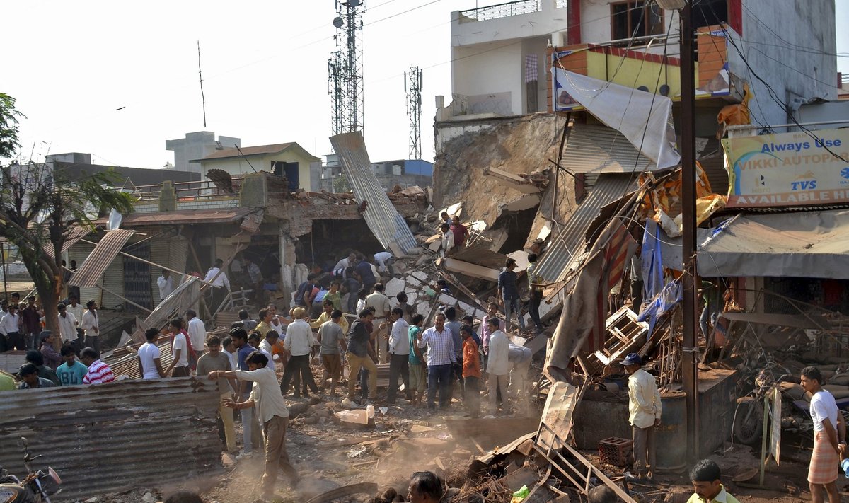 India plahvatuses hukkus üle 80 inimese