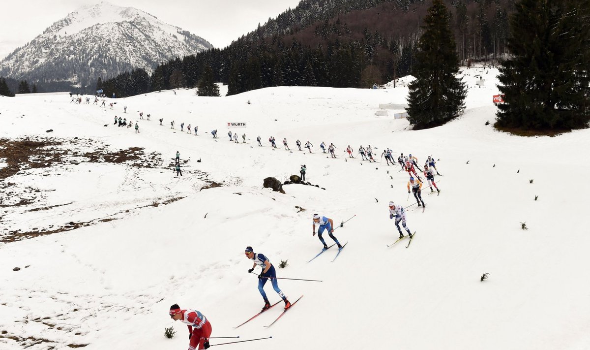 Pilt on illustratiivne, Oberstdorfi MMi maraton