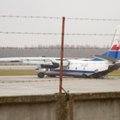 FOTOD: Ülemistele maandunud Poola lennuk jääbki Tallinna lennujaama