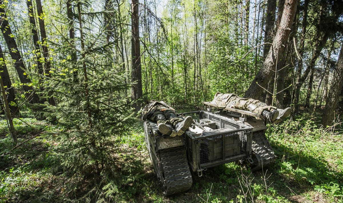 Eesti Teadusagentuuri kaudu saadud toetuse abil loodud Milremi roomikroboteid saab tõhusa abivahendina kasutada nii sõjaolukorras kui näiteks suurte maastikupõlengute puhul.