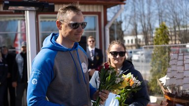 FOTOD | Värskelt olümpiakoha kindlustanud Puusta ja Rammo kuulutasid Eesti purjetamishooaja ametlikult avatuks