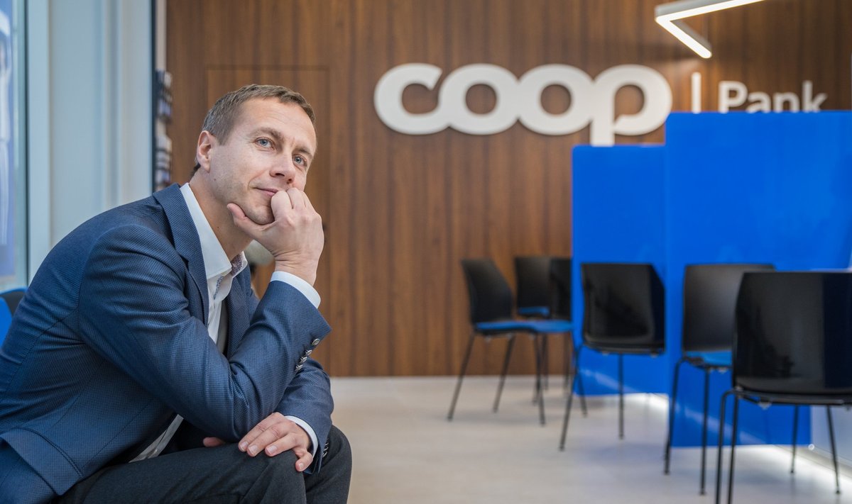 Üks tänastest suurtest tõusjatest oli Coop Pank.
