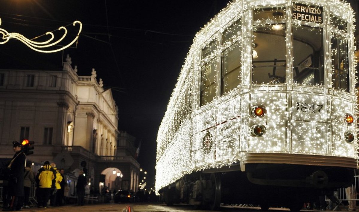 Milano jõulutramm