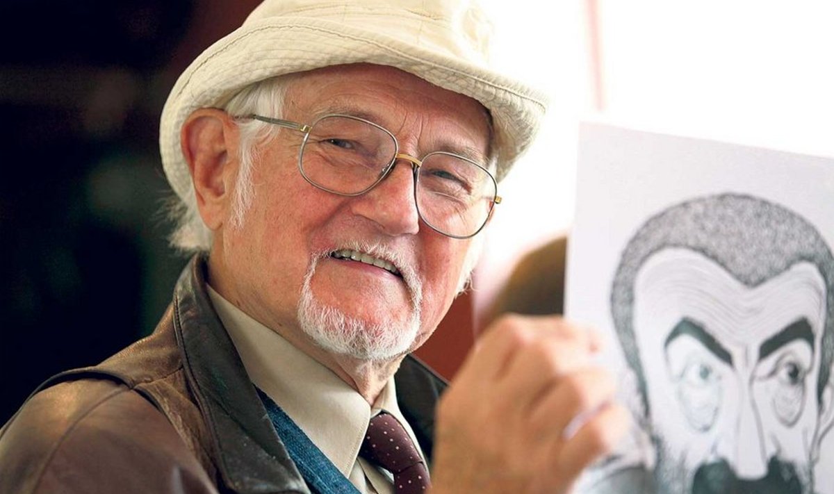 Hugo Hiibus on pikkade aastate jooksul šarže joonistanud väga paljudest tuntud inimestest. Teiste seas on vanameistri pliiatsi alla jäänud ka Aleksei Turovski.