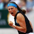 Kaks aastat tagasi Prantsusmaa lahtised võitnud Jelena Ostapenko langes taas esimeses ringis