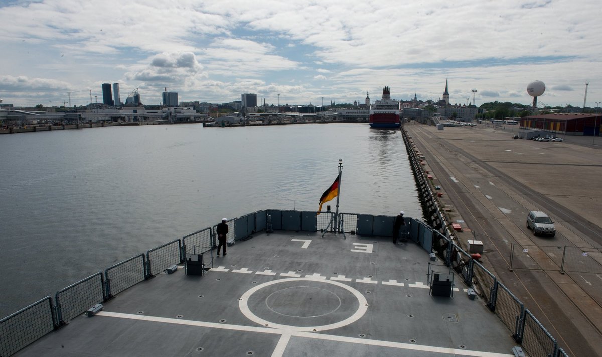 NATO miinitõrjelaevad Tallinnas