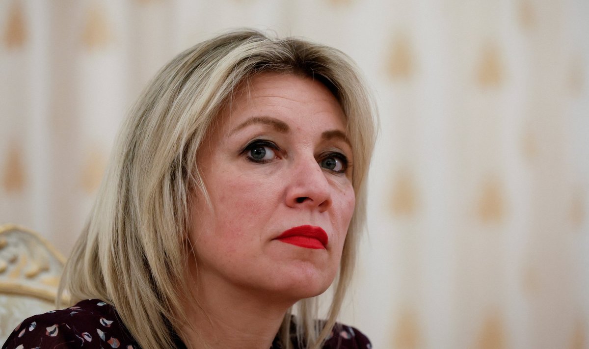 Vene diplomaat Maria Zahharova