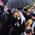 ФОТО DELFI: Патриарх Кирилл прибыл в Пюхтицкий монастырь