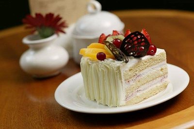 Café Grandi lõunasöögi dessert Victoria tort.