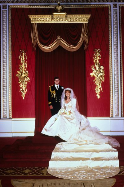 Sarah Fergusoni ja prints Andrew pulmad 1986. aastal