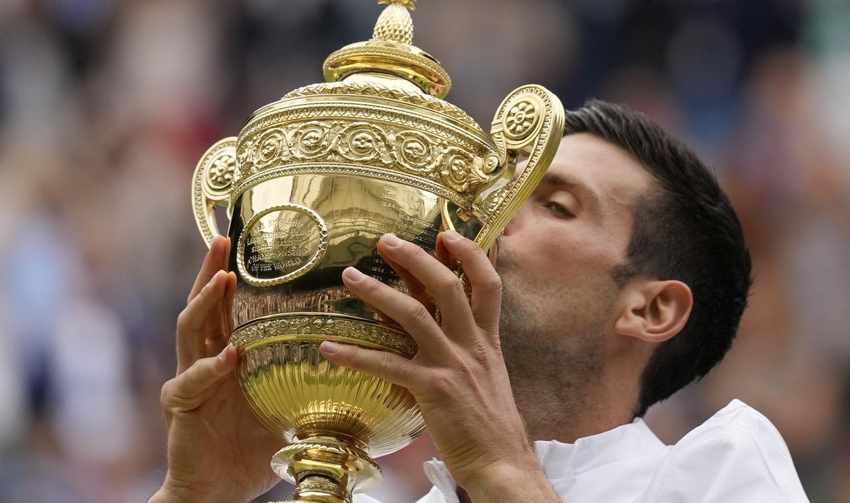 Oma kuuenda Wimbledoni võitnud Novak Ðokovićist hakkab saama ajaloo parim tennisist.