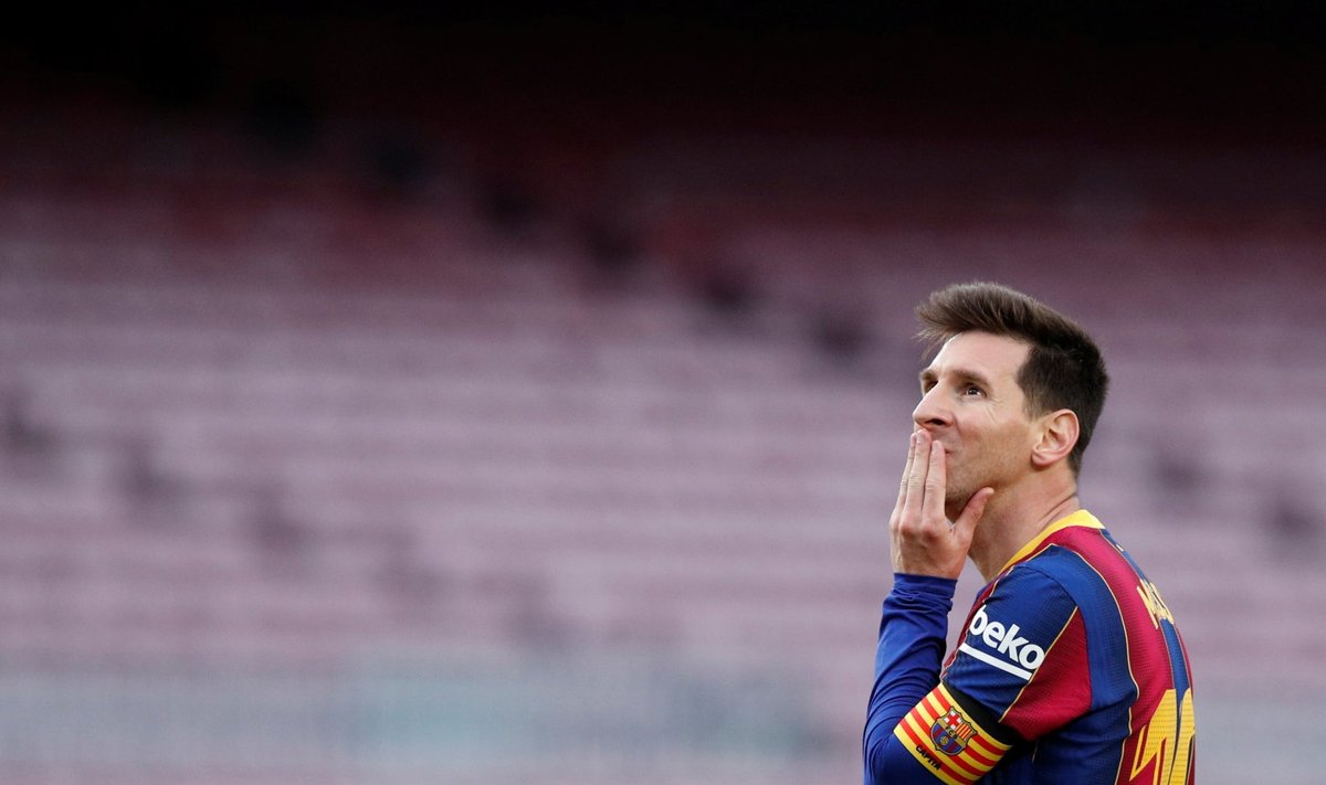 Barcelonal oma ikoonile Lionel Messile hetkel palgafondi ei jagu.