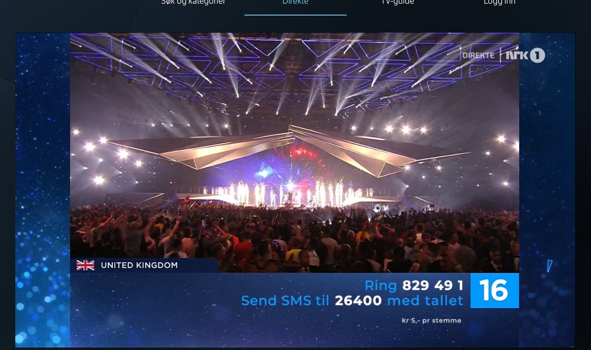 Eurovisionil hääletamine oli Norras viis korda odavam kui Eestis.