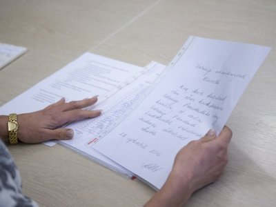 Kersti Kaljulaidi kandidatuuri esitamine valimiskomisjonis