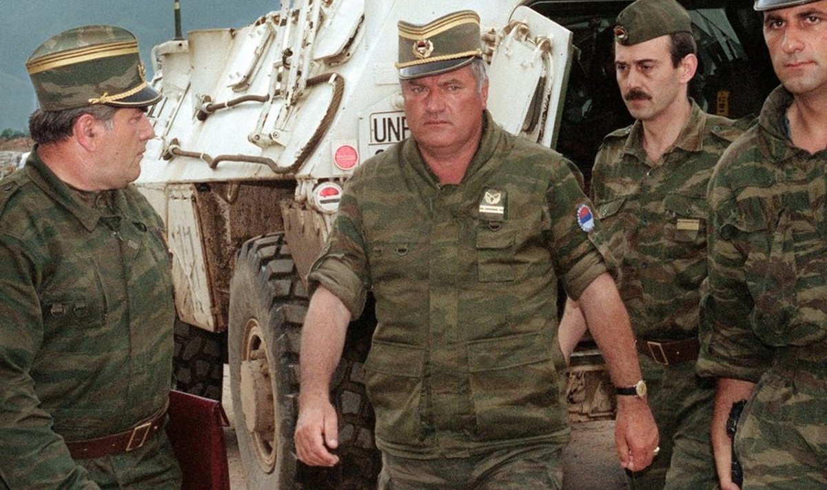 Bosnia sõjakuritegudes süüdistatav kindralkolonel Ratko Mladić