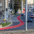 Таллинн повысит безопасность велосипедных дорожек на перекрестках и остановках в центре города