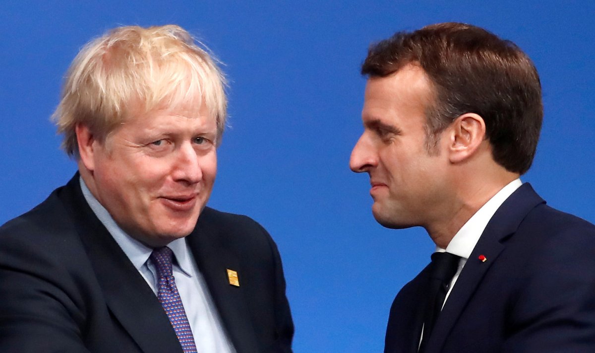 Boris Johnson ja Emmanuel Macron