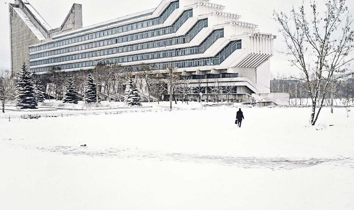 Minski polütehnilise instituudi arhitektuuriteaduskond, V. Anikin, I. Yesman, Valgevene, 1983 (Foto: Frédéric Chaubin)