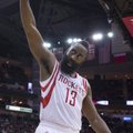 Rockets on NBA-s tõusujoonel, Pacers esimest korda hädas