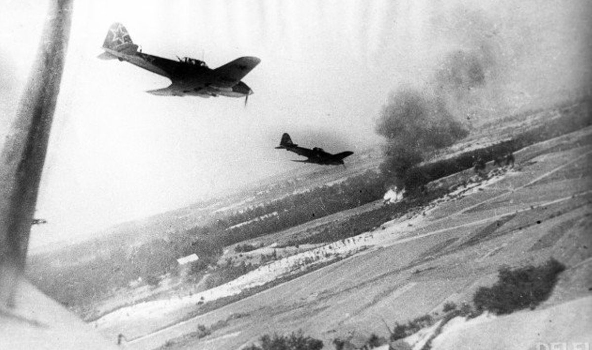 Nõukogude hävitajad Teises maailmasõjas. Foto: Mihhail Kuhtarev, RIA Novosti