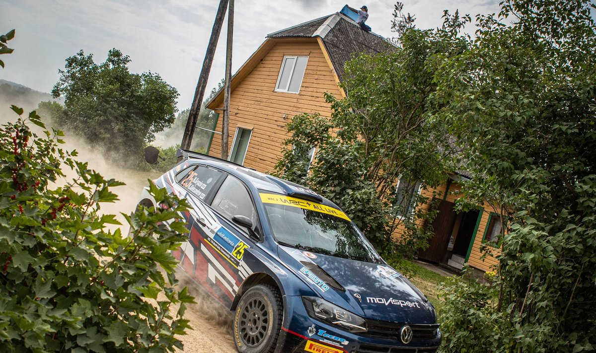 Nikolai Grjazin eelmise aasta Rally Estonial.