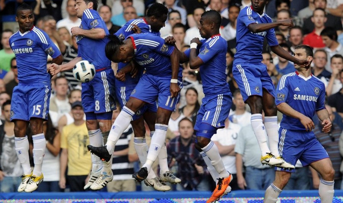 Londoni Chelsea tähed mänguhoos, jalgpall