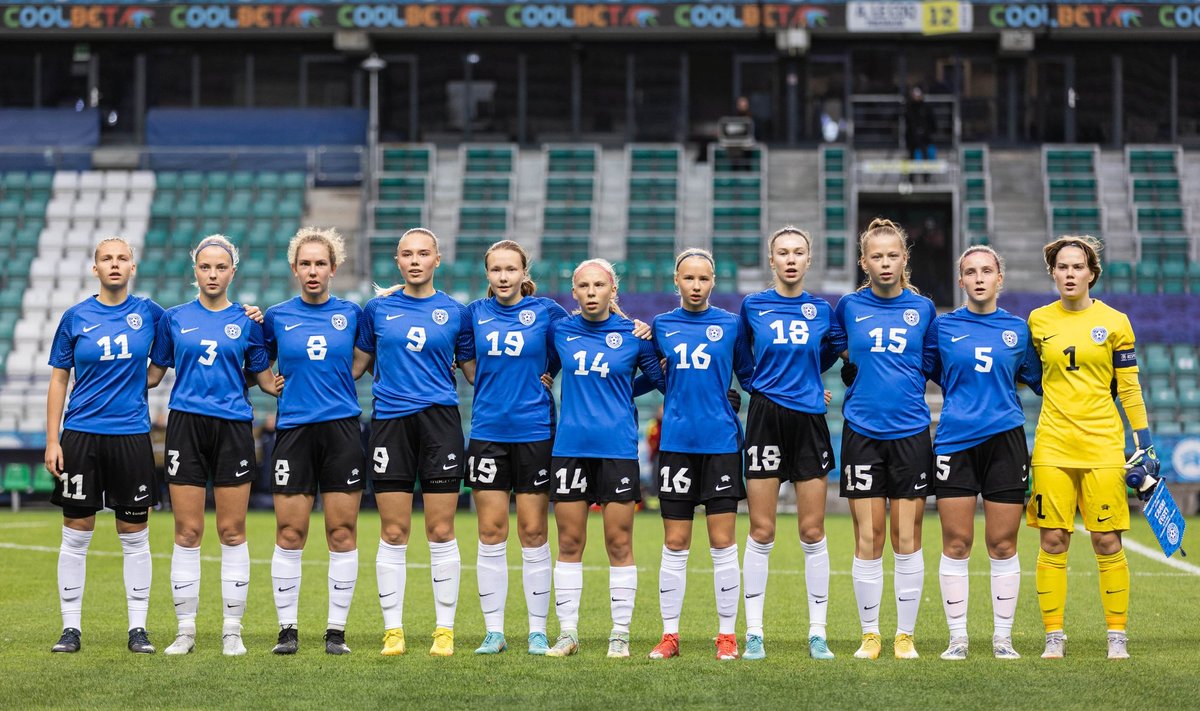 Eesti neidude U17 jalgpallikoondis.