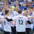 FOTOD | Eesti sai Rootsi üle väga raske võidu. Mida teatas Cretu meestele kohtumisejärgsel välkkoosolekul?