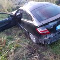 ФОТО | В результате столкновения автомобиля с лосем серьезно пострадал человек