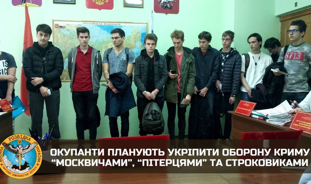 Ukraina luure teatel on Moskvas ja Peterburis alustatud varjatud maasmobilisatsiooni, noored saadetakse Krimmi.