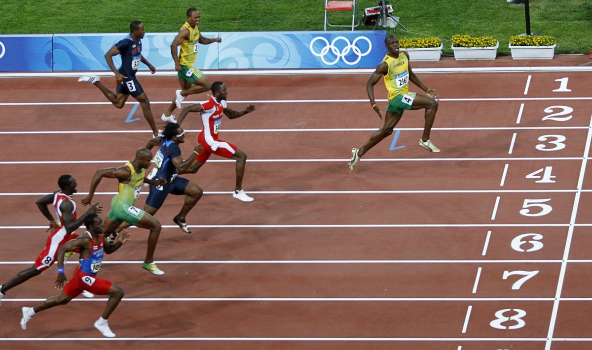 Usain Bolti triumf Pekingis pani küsima: mis asi see veel oli?