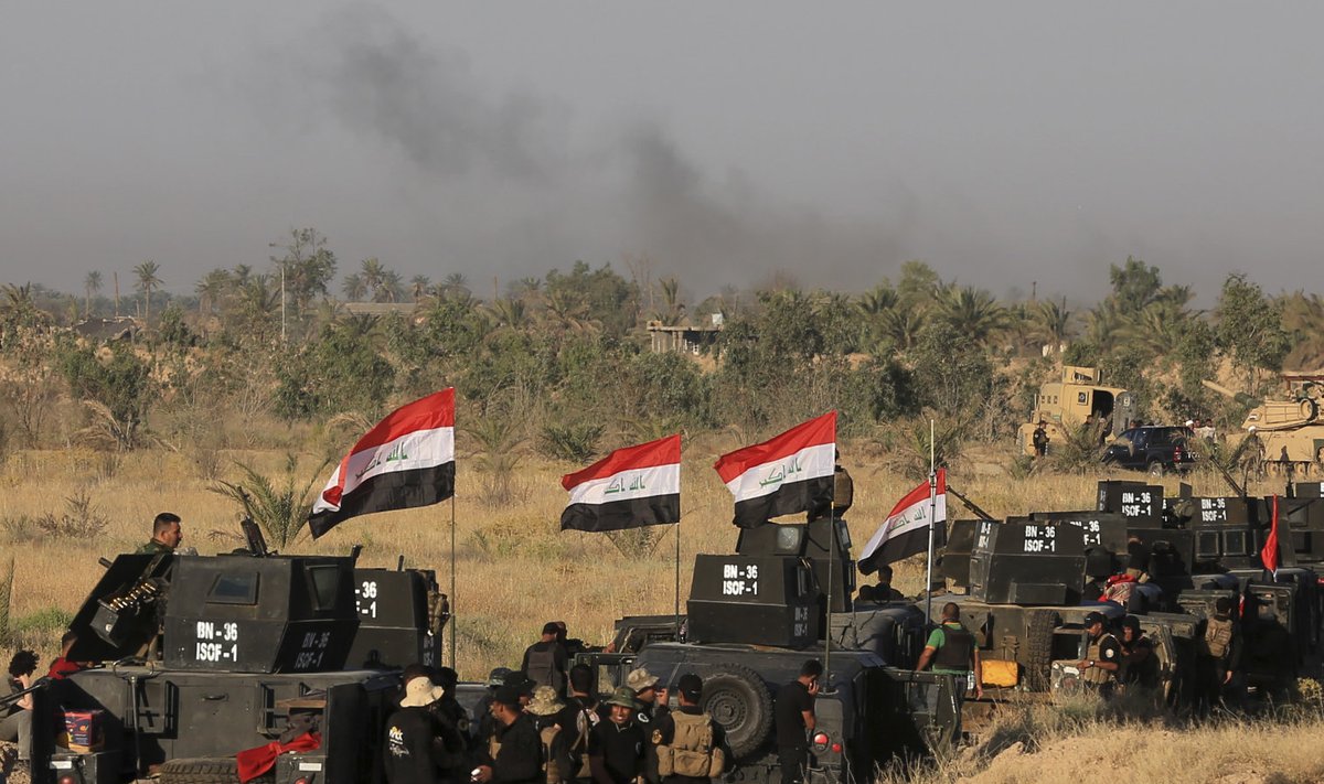 Iraagi valitsusväed valmistuvad Fallujah all uueks lahinguks.