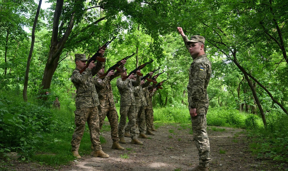 Ukraina sõjaväelased.