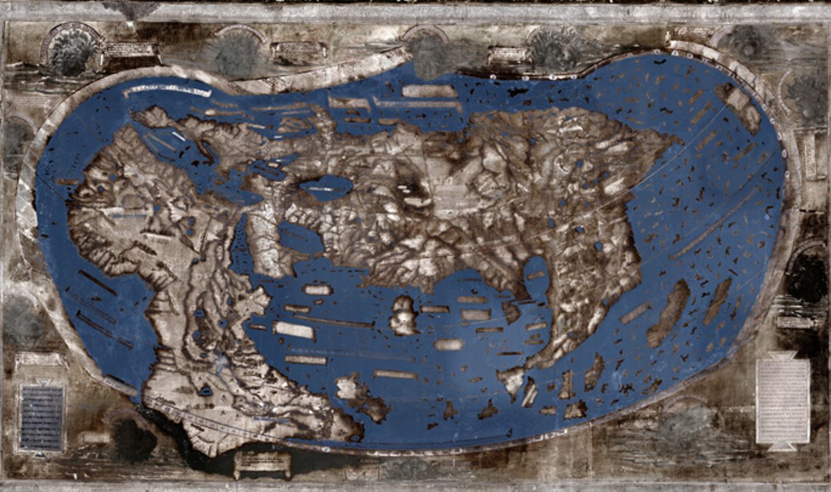 Henricus Martellus 1491 a. kaart